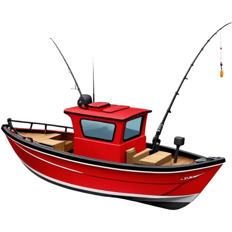 Fishing Boat - Lund 1775 Crossover XS (Model Year: 2022) (Iconic colour: Red with black trim) emoji