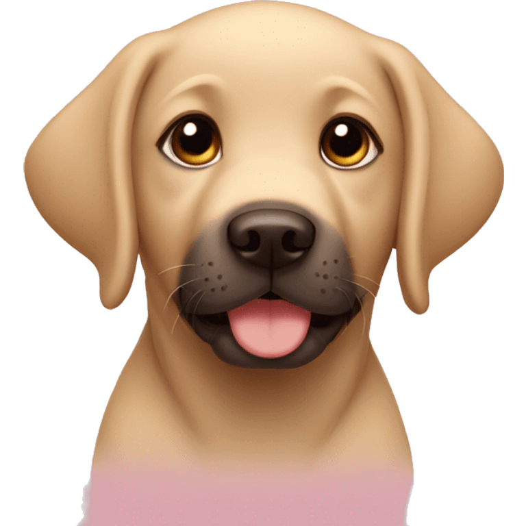 Labrador pup emoji