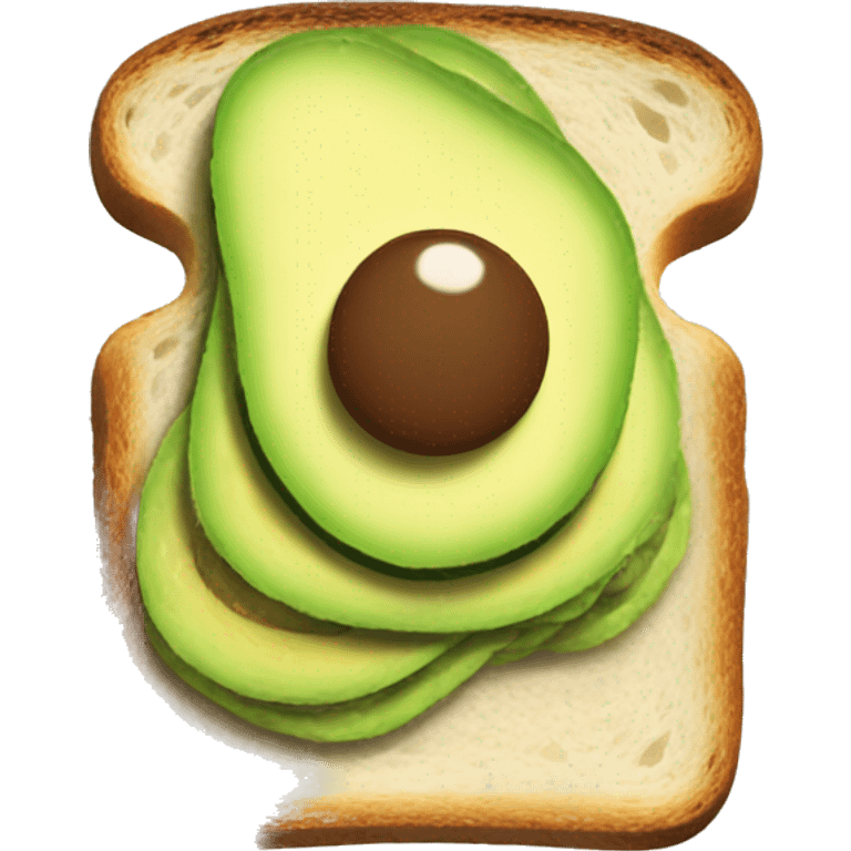 Avocado toast emoji