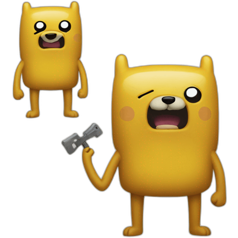 Adventure time Jake  emoji