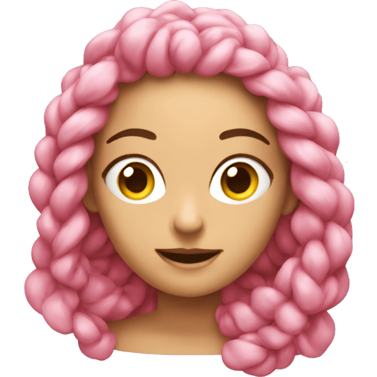 Corde à sauter rose  emoji