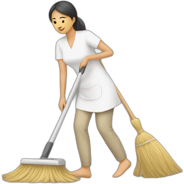 Saismita sahoo sweeping emoji