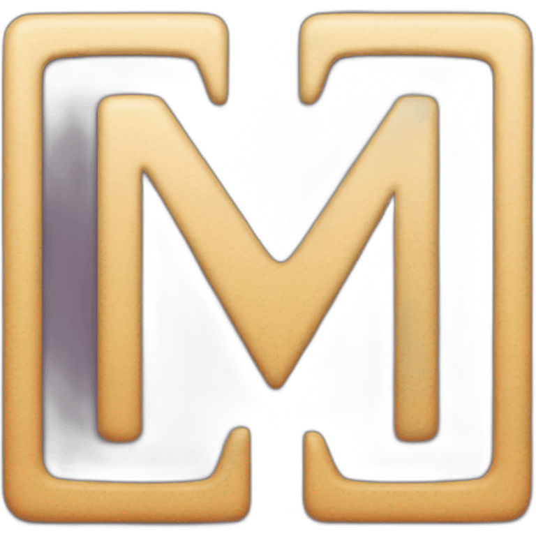 M logo emoji