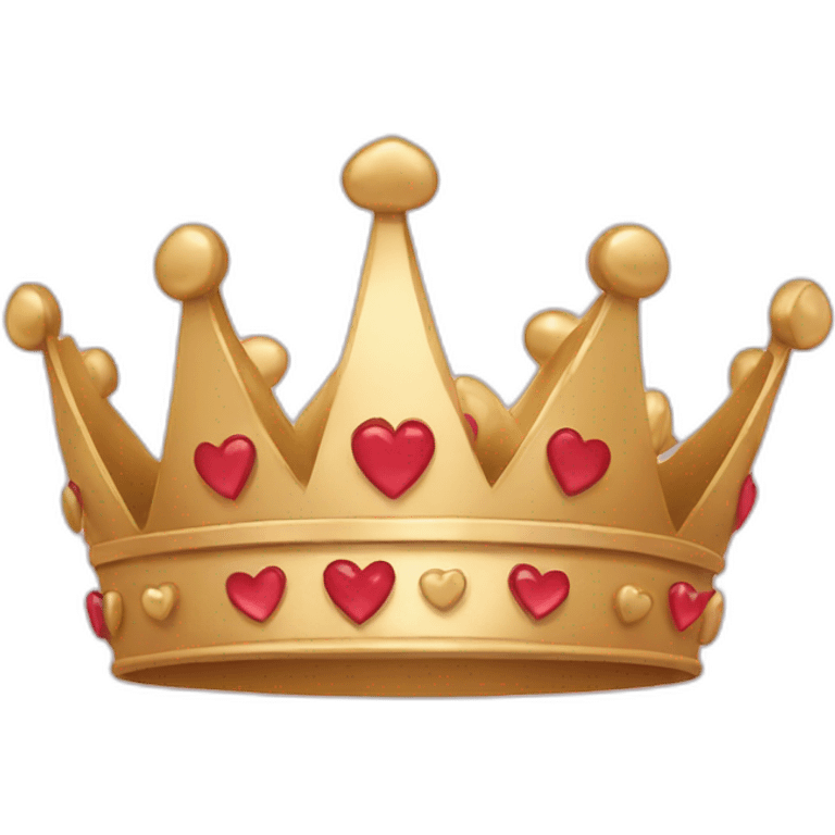 crown hearts emoji