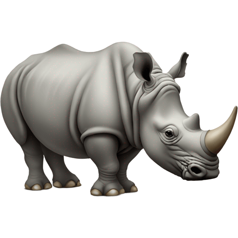 Rhino with a trunk emoji