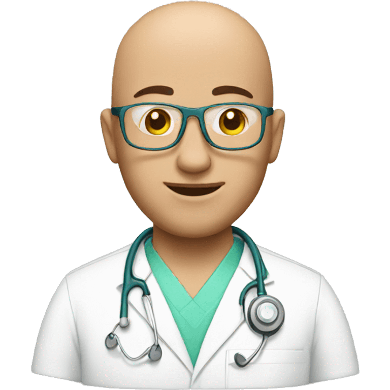 bald surgeon emoji