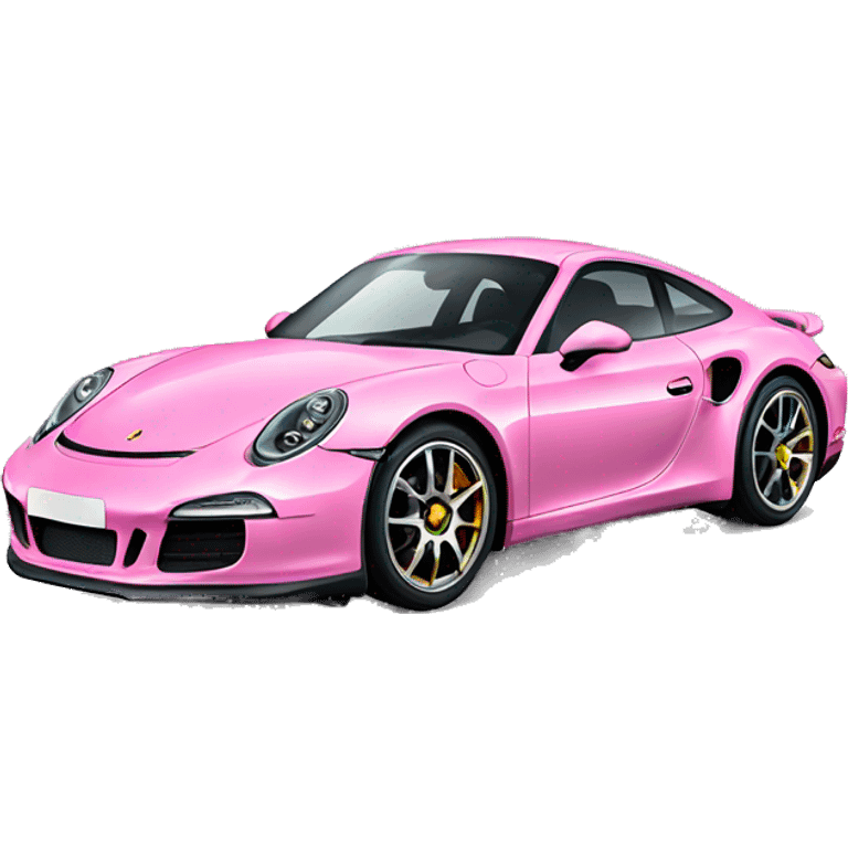 pink porshe  emoji