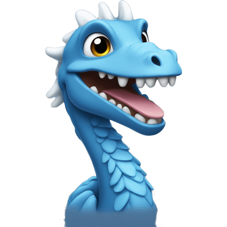 Blue drake emoji