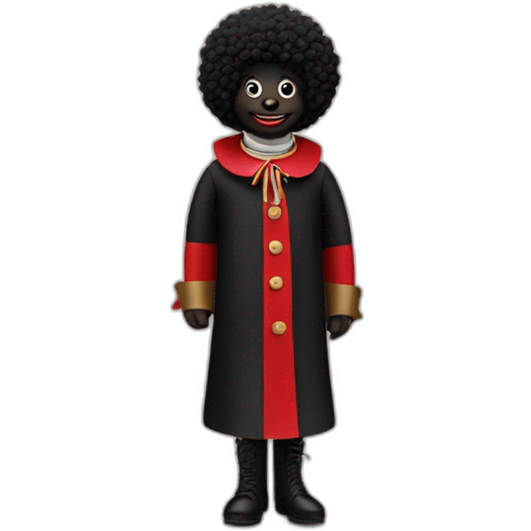 Golliwog is a sausage emoji