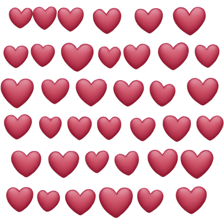 Hearts emoji