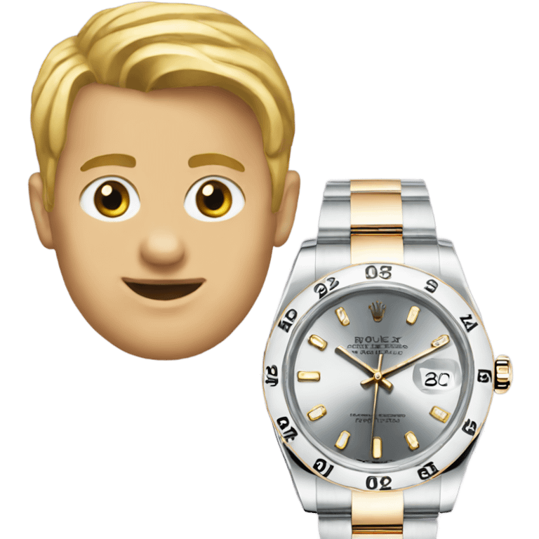 Rolex emoji emoji