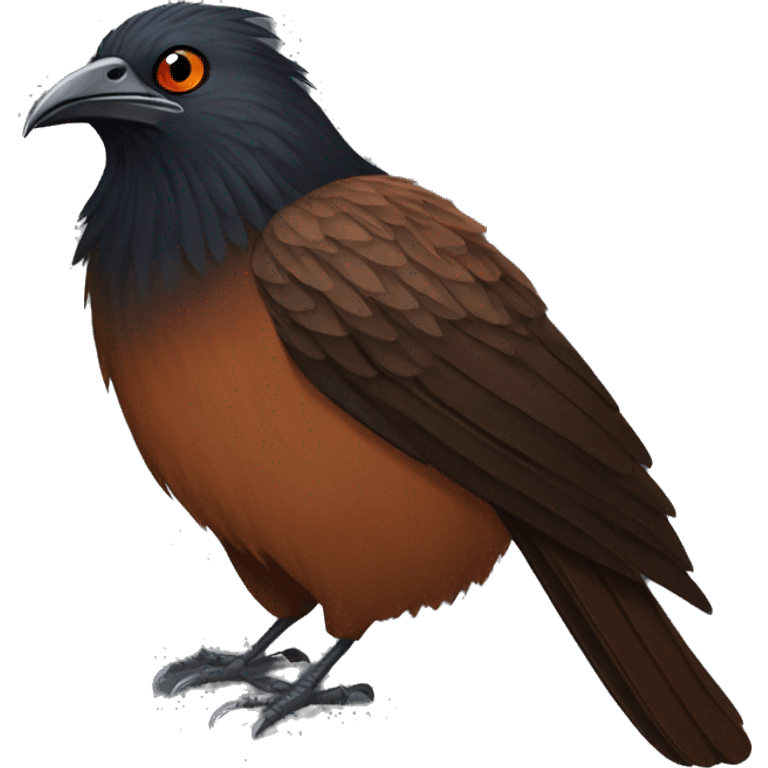 Greater coucal emoji