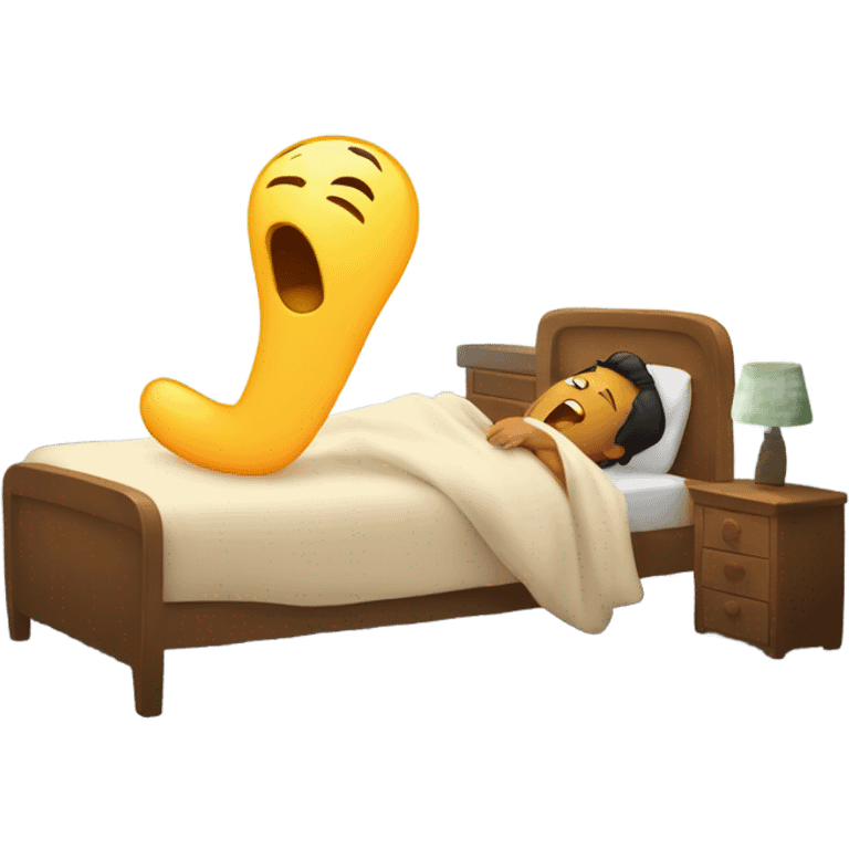 Wake up emoji