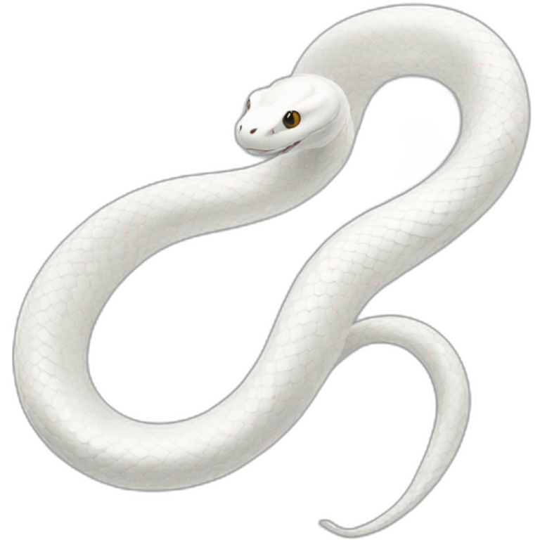 white snake emoji