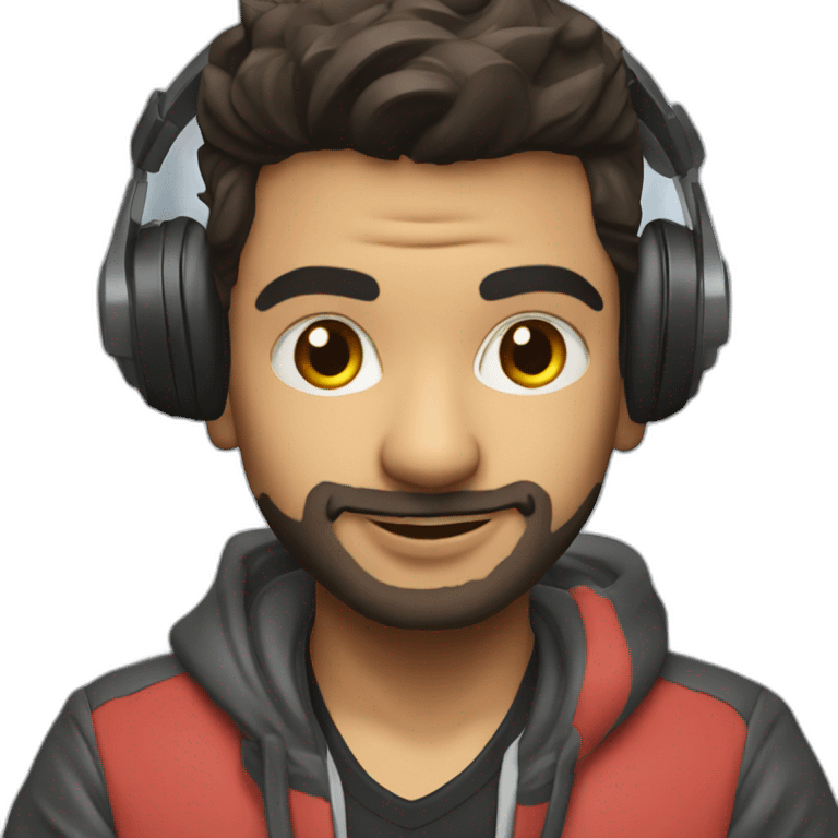 Dj virat kohil 3D emoji