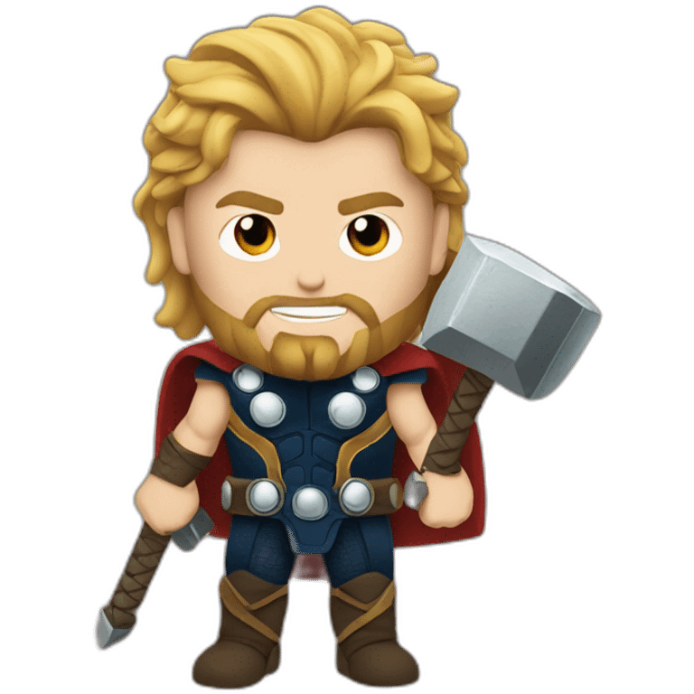 Thor tatoué  emoji