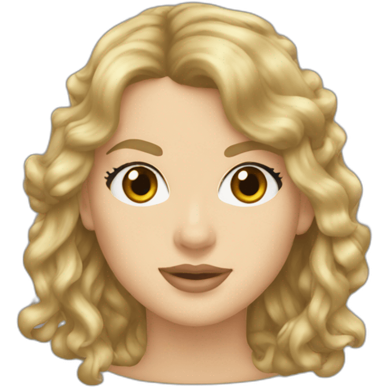 taylor swift long hair emoji