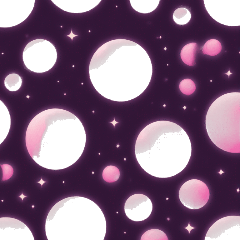 Pink moon emoji