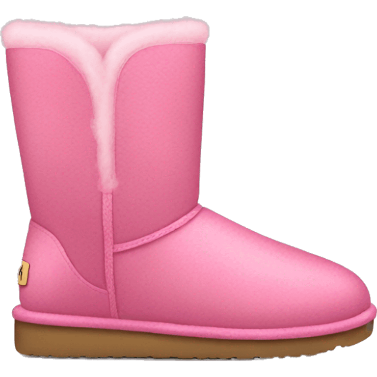 Pink ugg boots emoji