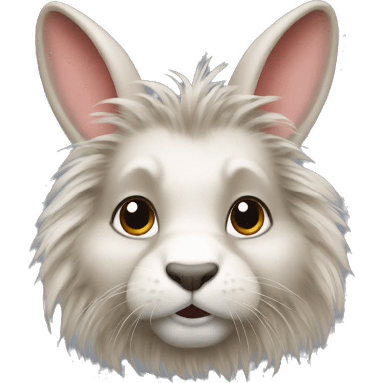 Lionhead rabbit  emoji