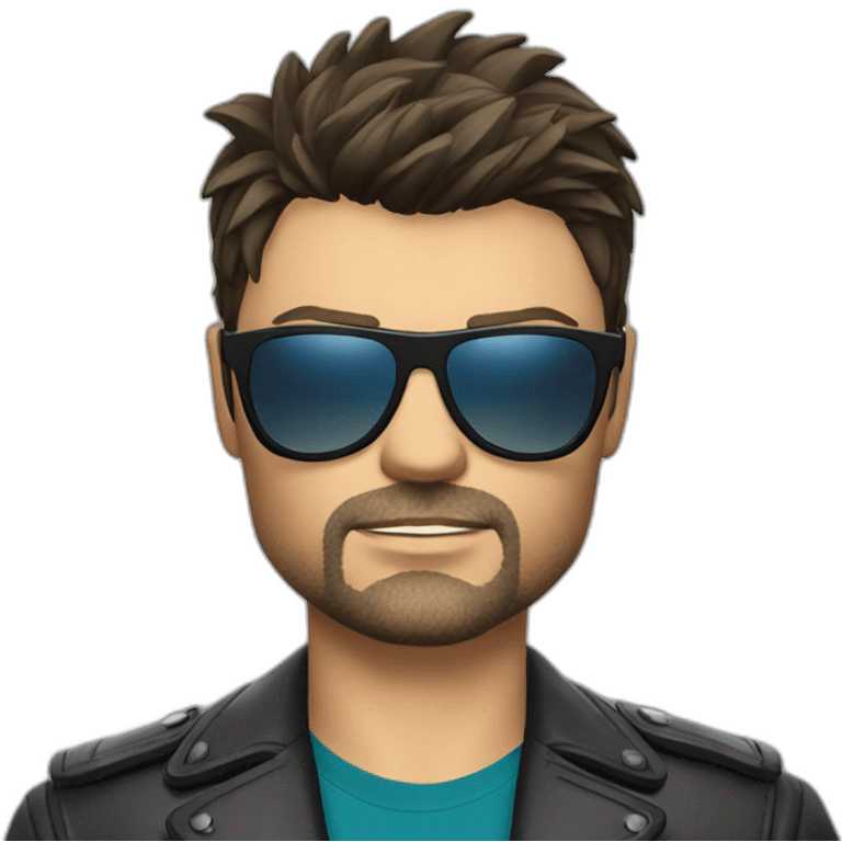 karl urban in sunglasses  emoji