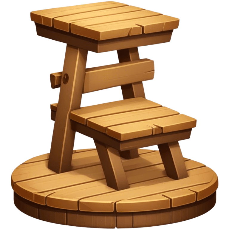 wooden platform emoji