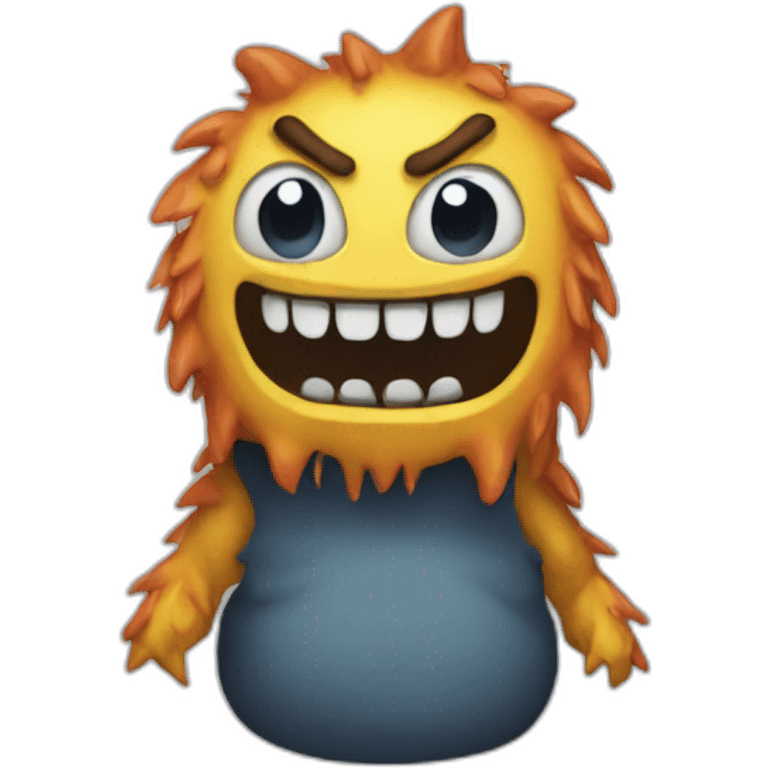 Monster emoji