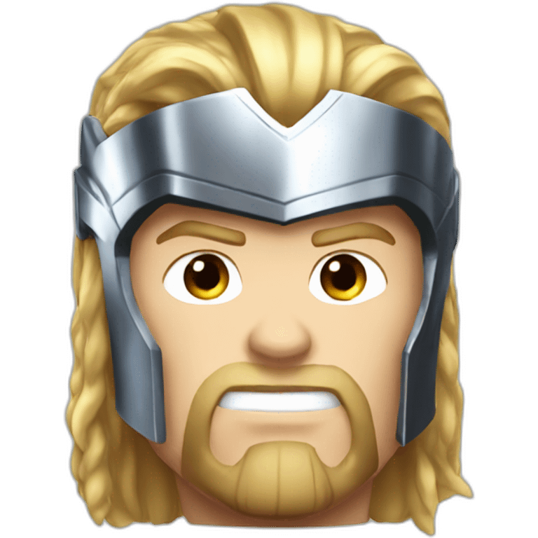 Marvel Thor head emoji