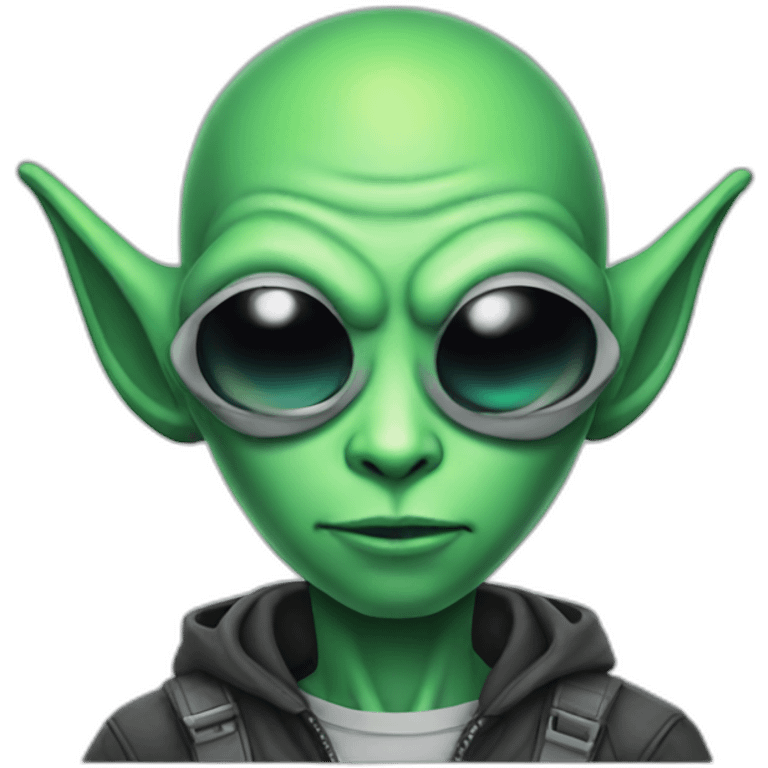 cool alien boy emoji