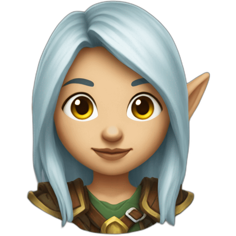 Warcraft-gnome-hunter-female emoji