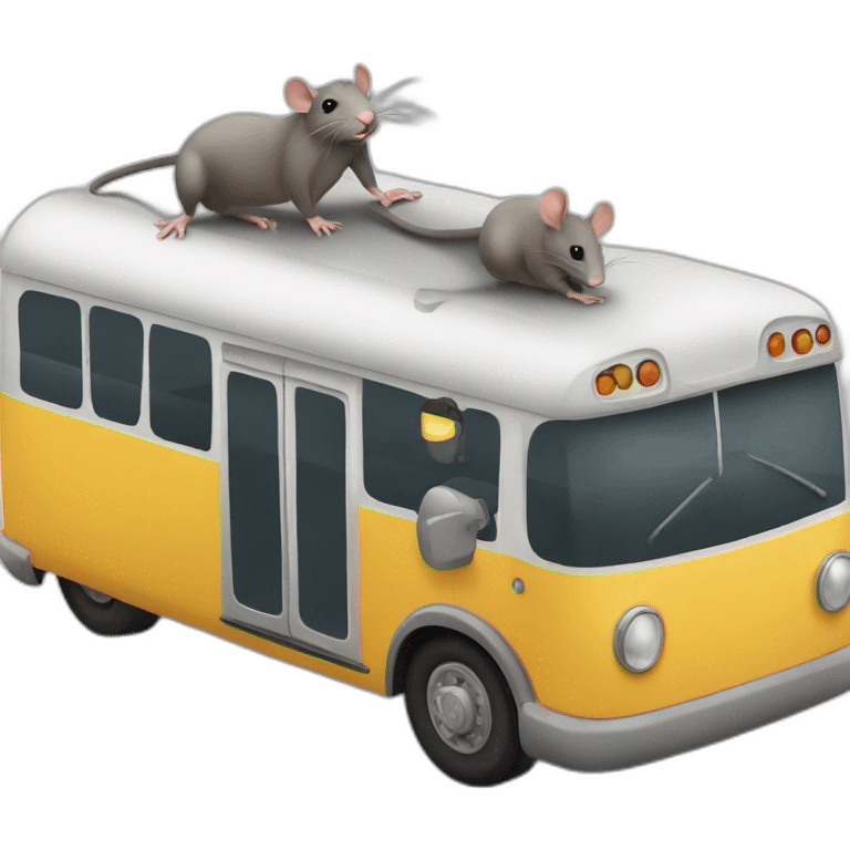 Rat-in-bus emoji