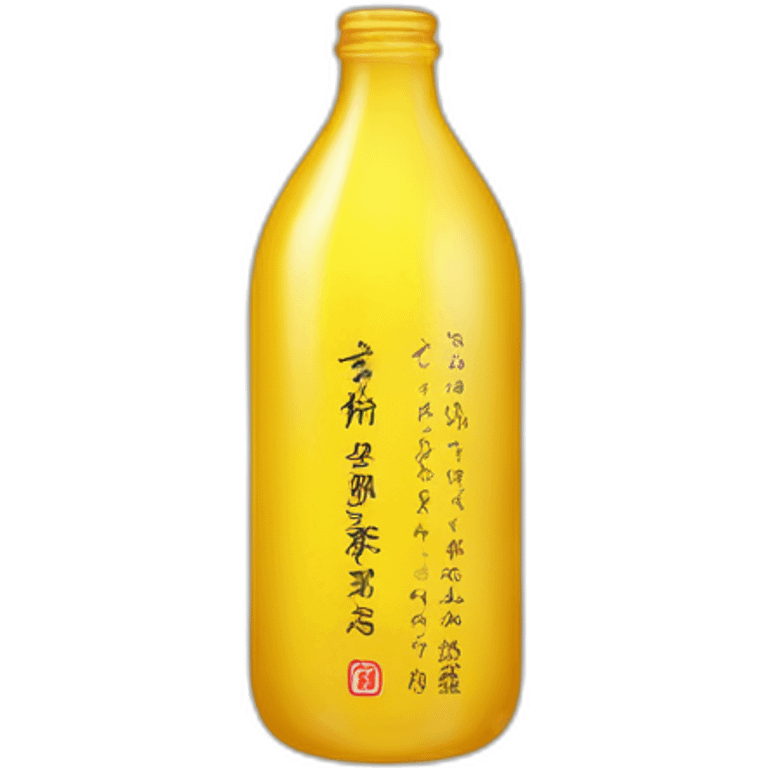 yellow bottle with “KotoStudio” text emoji