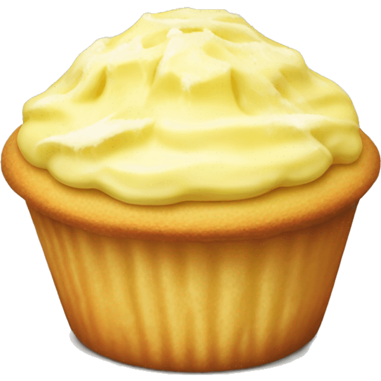 Lemon iced muffin so delicious  emoji