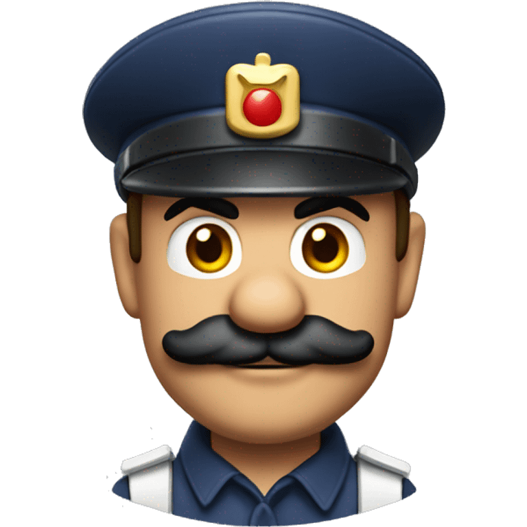 Mario le policier  emoji