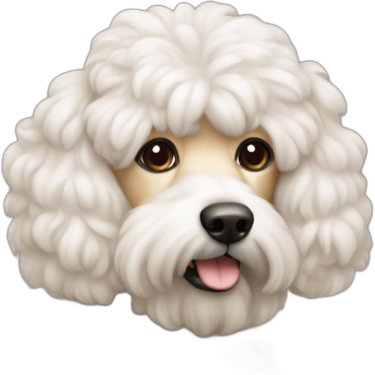 caniche enojado emoji