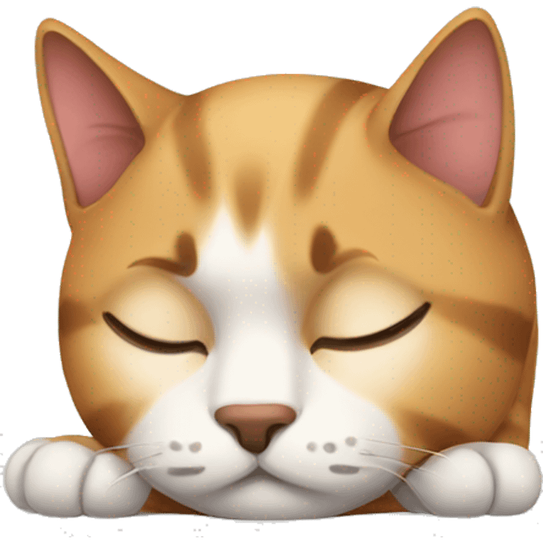 Cat sleepy emoji