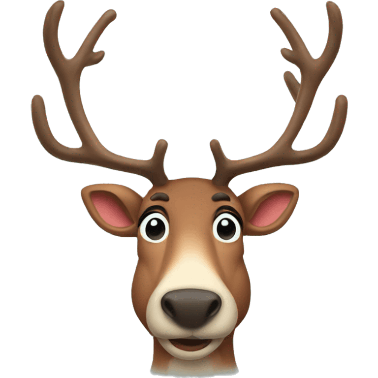 Reindeer emoji