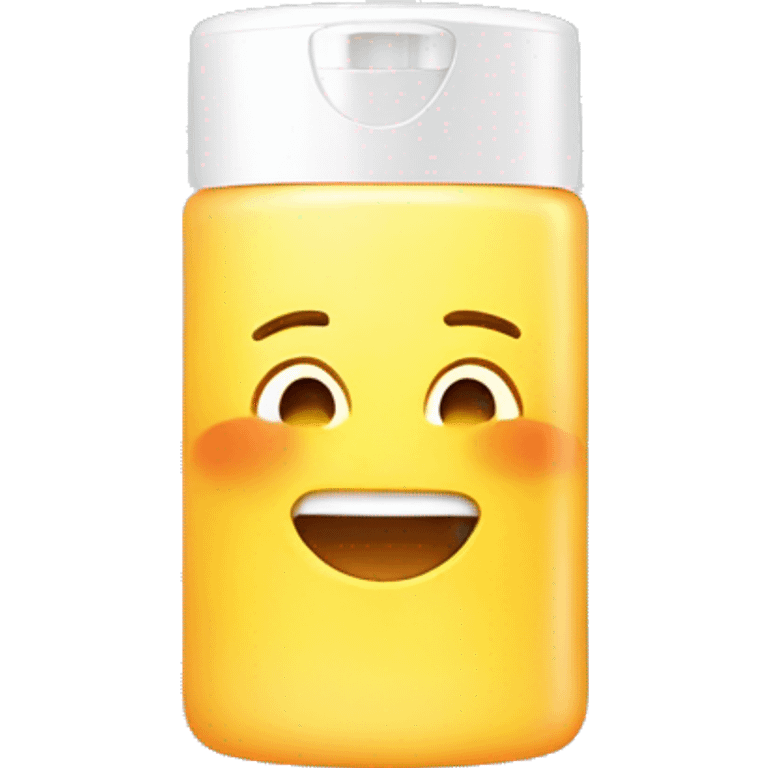 facial sunscreen bottle emoji