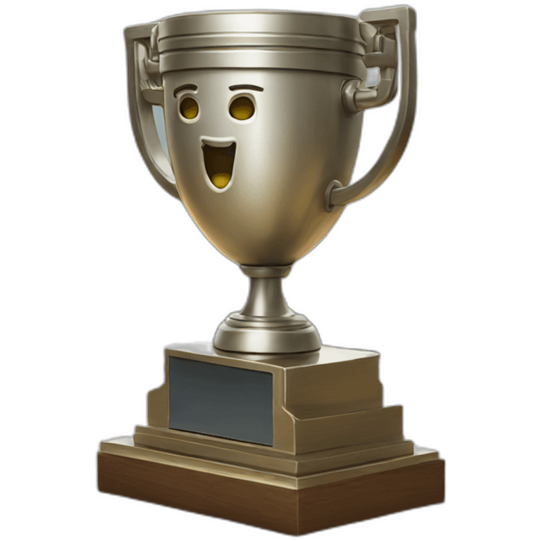 chatbot trophy emoji