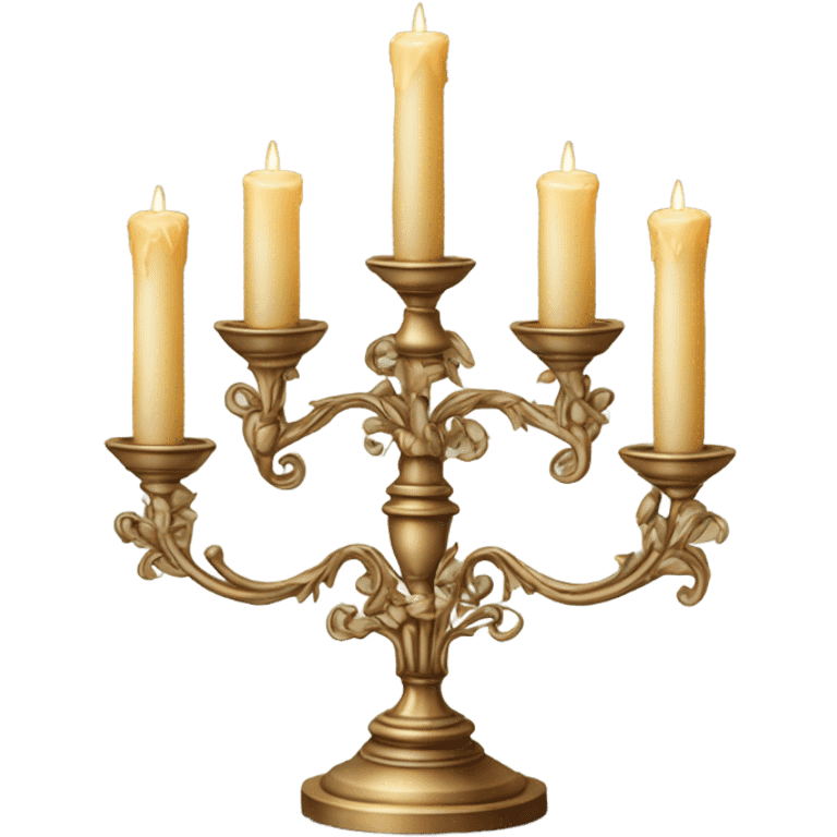 Gorgeous elegant candelabra  emoji