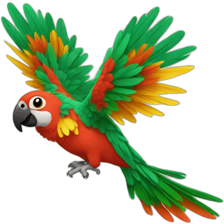 fiesta-parrot emoji