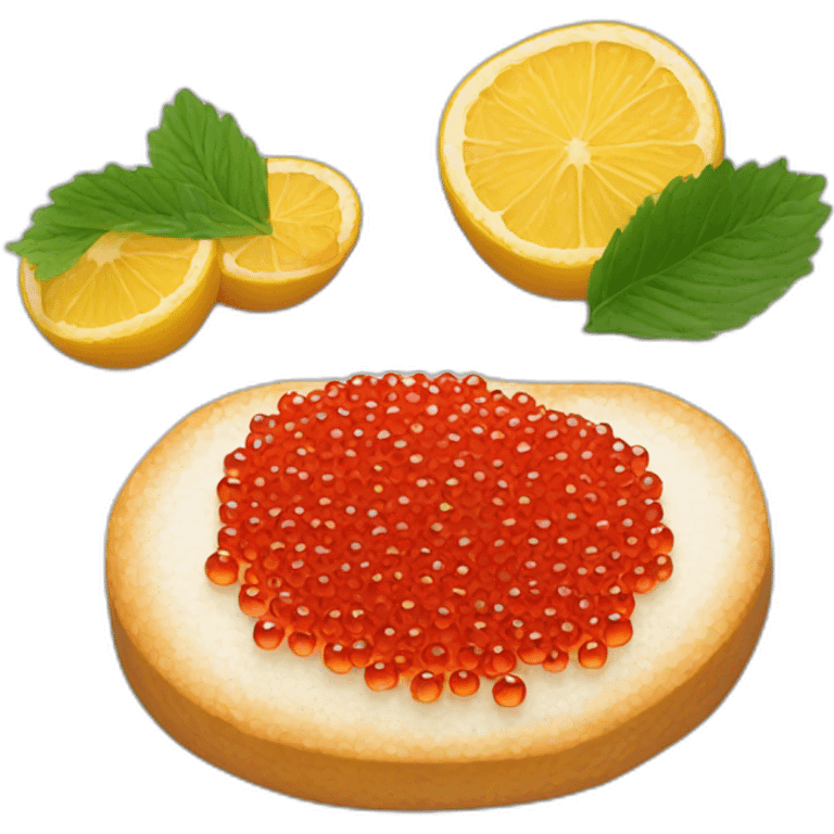 Red caviar emoji