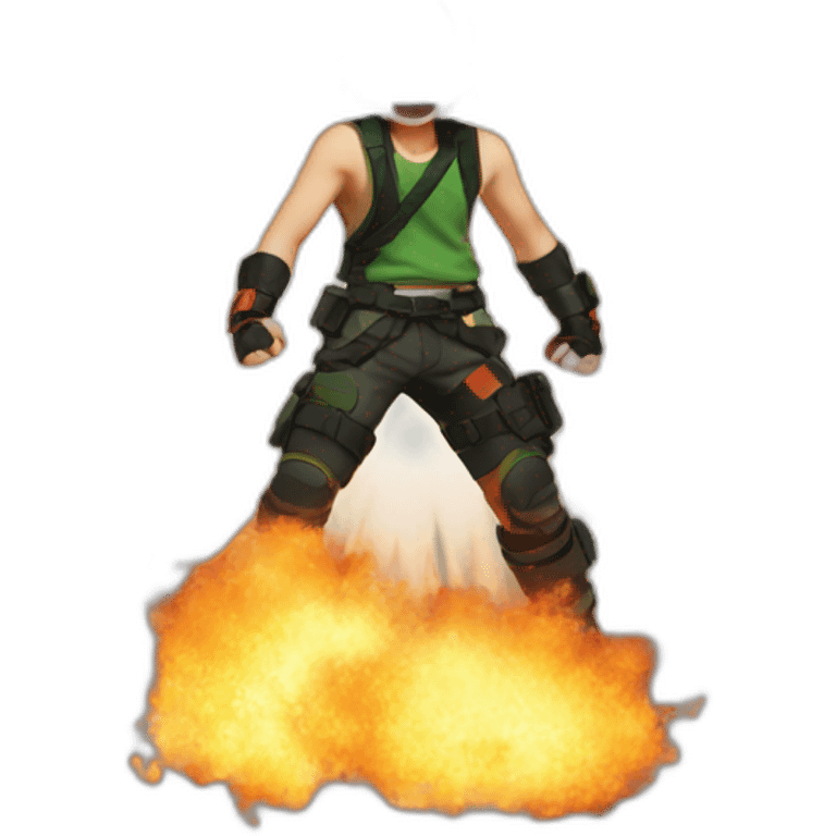 Bakugo explosion emoji