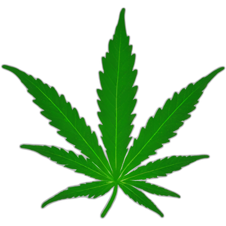 marijuana leaf emoji