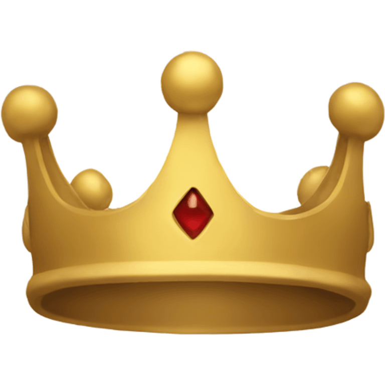 Simple crown emoji