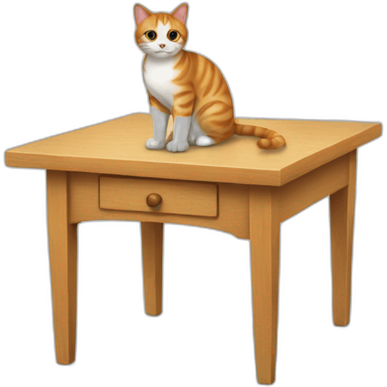 cat table emoji