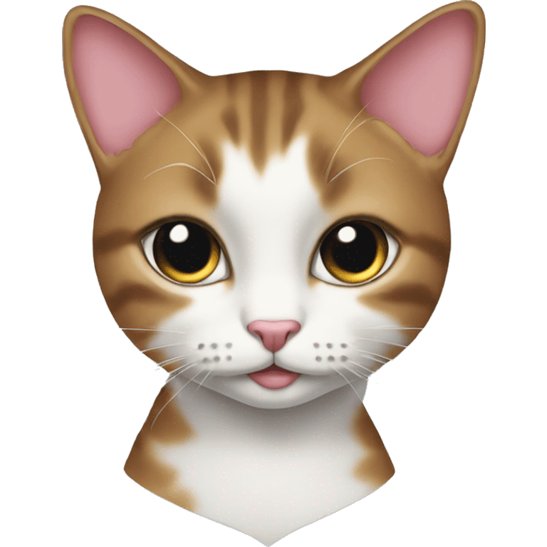 coquette cat emoji