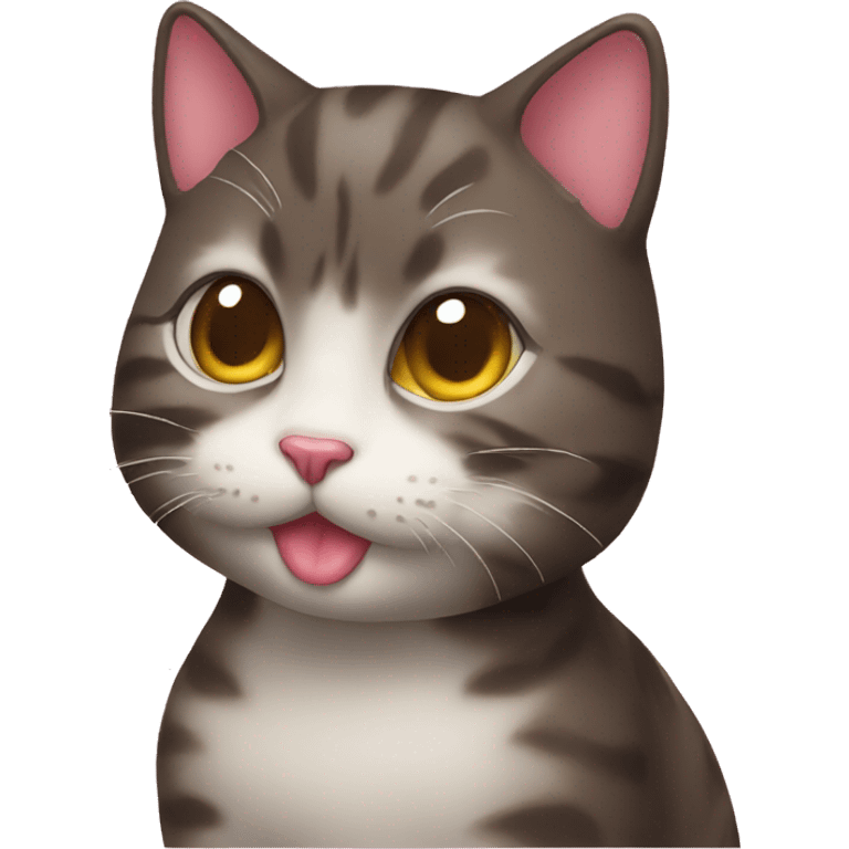 Kiss cat emoji