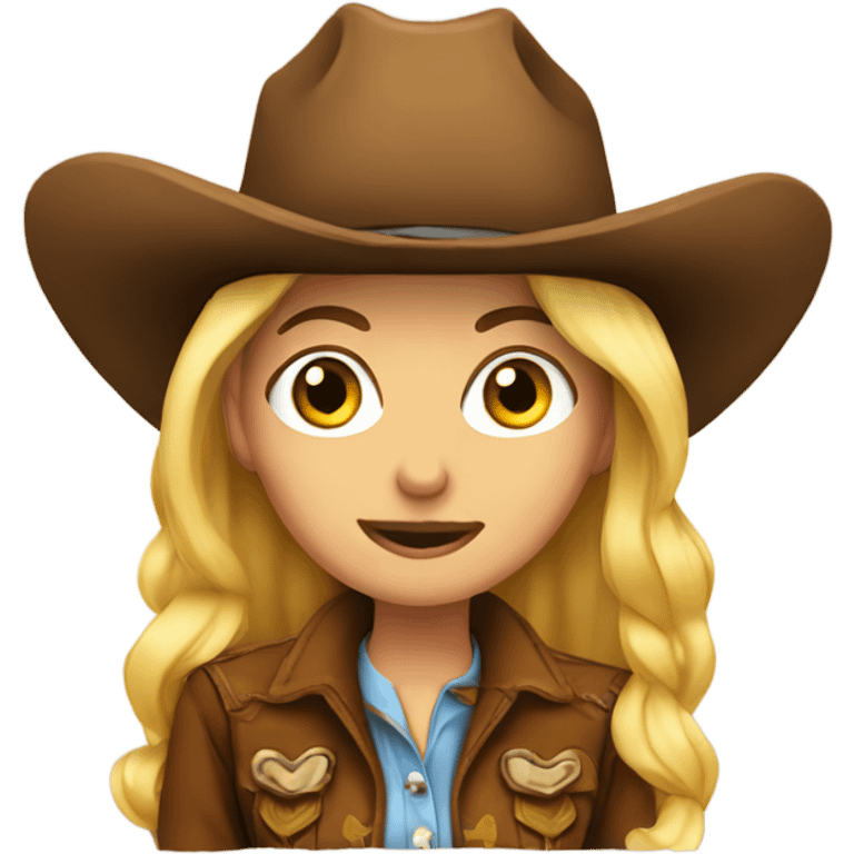 Cowgirl emoji