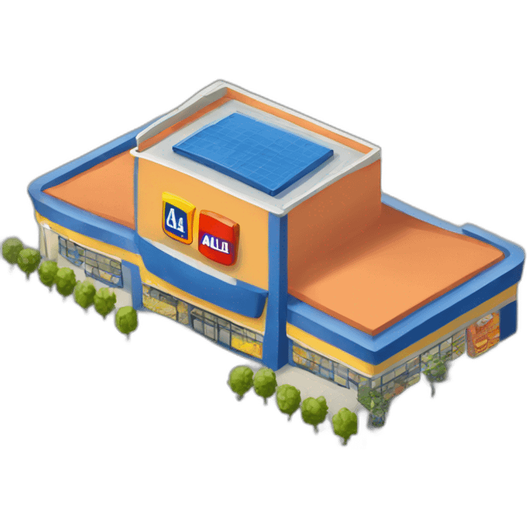 "Aldi" store emoji